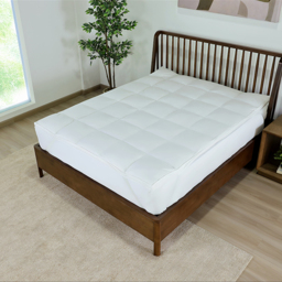 Martex Naturals Duck Feather Mattress Topper - White / Superking - thumbnail 2