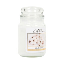 True Aroma Luxury Scented Candle - Clean Cotton - thumbnail 2