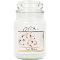 True Aroma Luxury Scented Candle - Clean Cotton