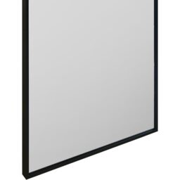 The Artus Black Aluminium Edged Mirror  - Black / 150cm - thumbnail 4