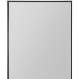 The Artus Black Aluminium Edged Mirror  - Black / 150cm - thumbnail 3