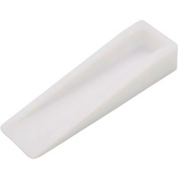 Bifacial Minimalist Doorstop - White