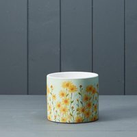 Yellow Daisy Field Pot Plant pot - Multi