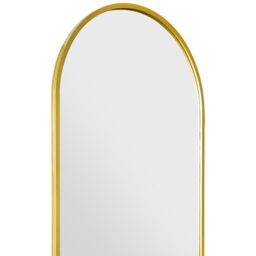 MirrorOutlet Garden Gold Metal Framed Arched Wall Mirror 160CM X 80CM - Gold - thumbnail 4