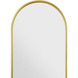 MirrorOutlet Garden Gold Metal Framed Arched Wall Mirror 160CM X 80CM - Gold - thumbnail 3