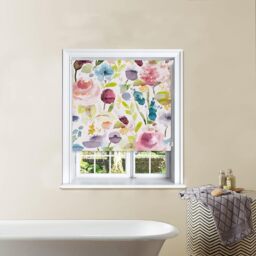 Lister Cartwright Floral Patterned Blackout Roller Blinds - Autumn / 200 x 160 - thumbnail 4