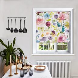 Lister Cartwright Floral Patterned Blackout Roller Blinds - Autumn / 200 x 160 - thumbnail 3