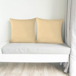 Linen Pillow Case Cushion Covers for Sofa - Ivory - thumbnail 2