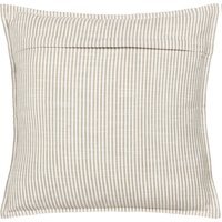 Truro Stripe Reversible Feather Rich Cushion - Natural