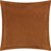 Merton Velvet Cushion - Pecan / Polyester