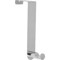 Over the Door Single Coat and Hat Hook - Chrome
