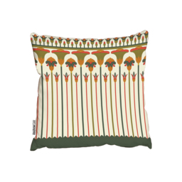 Egyptian Ornament Outdoor Cushion - Brown / 60cm - thumbnail 2