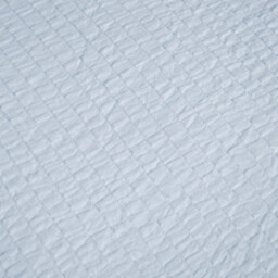 Seersucker Washable Duvet Set - White / Single - thumbnail 3