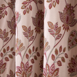 Regency Floral Jacquard Curtain - Pink / 168cm / 229cm - thumbnail 2