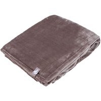 Extra Soft Warm Large Luxury Thermal Fleece Throw Blanket - 180 x 200 cm - Ash
