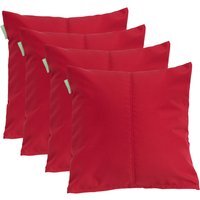"Premium 18"" Centre Join Garden Scatter Cushion - Red / 4" - thumbnail 1