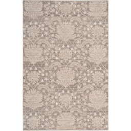 Floral Medallion Living Area Rug - Beige / 290 x 200cm - thumbnail 2