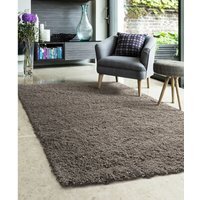 Super Soft Venus Shaggy Snuggly Dark Beige Area Rug - Dark Natural / 160x230cm - image 1
