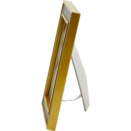 Grey Wood Photo Frame with Gold Trim - Gold and Grey - thumbnail 4