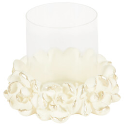 Magnolia Candle Holder - White - thumbnail 2