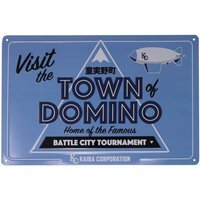 Yu-Gi-Oh! Town of Domino Tin Sign - Multi - thumbnail 1
