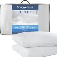 Snuggledown Hotel Back Sleeper Pillow - White / 2