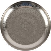 Silver Ornament Decorative Tray - Silver