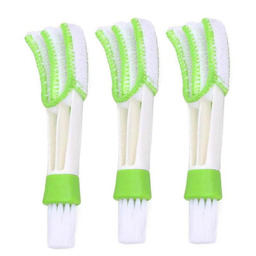 Set of 3 Mini Dust Collector Cleaning Brush Kit - Green - thumbnail 2