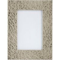 Geo Grey 4In X 6In Photo Frame - Grey