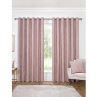 Alden Thermal Curtains - Dusty Pink / 168cm / 183cm - thumbnail 1