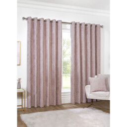 Alden Thermal Curtains - Dusty Pink / 168cm / 183cm - thumbnail 2