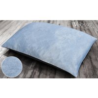 Damask Woven Lounging Cushion with Non-slip Base - Soft Blue