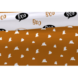 Say Boo Duvet Set - Orange / Double - thumbnail 4