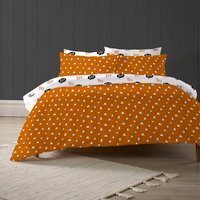 Say Boo Duvet Set - Orange / Double