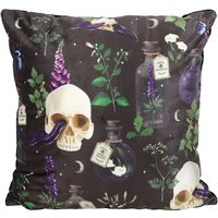 Square Venom and Vines Print Cushion - 35cm - image 1