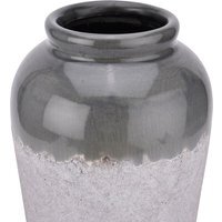 Dual Texture Floor Vase For Long Stem Arrangements - White - thumbnail 1