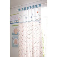 Forever Friends Tab Top Curtain pair - Blue