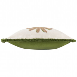 Palm Embroidered Cushion Cover - Green - thumbnail 5