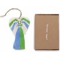 Macrame Angel Gift Box - Rebel Hati-Hati Handwoven Indonesian Cotton - Brown