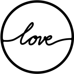 To Love Wall Art No.17 Metal Decorative Object - Black - thumbnail 3