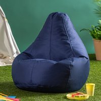 icon Kids Dalton High Back Bean Bag Indoor Outdoor - Blue