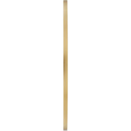 Crescent Gold Round Wall Mirror - 80cm - Yellow - thumbnail 4