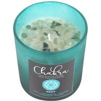 Something Different Mint Heart Chakra Scented Candle - Teal