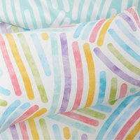 Art Microfibre Duvet Set - Multi / King
