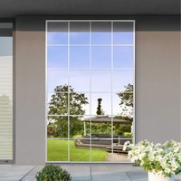 The Genestra Garden Mirror - White / 110cm - image 1