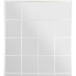 The Genestra Garden Mirror - White / 110cm - thumbnail 3