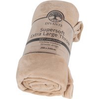 Supersoft Throw - Latte / Extra Large - thumbnail 1