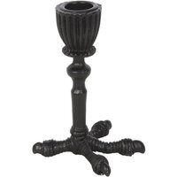 Raven Claw Taper Candle Holder Gothic Decor for Halloween Home - Black