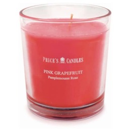 Price's Pink Grapefruit Scented Jar Candle - Pink - thumbnail 4