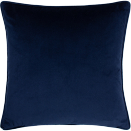 Abyss Fish Repeat Chenille Cushion - Teal / 80 Polyester 20 Feather - thumbnail 3